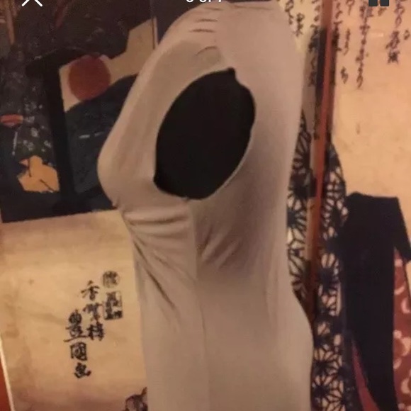 BCBG Maxazria Size Medium Brown Maxi Dress - Picture 3 of 8